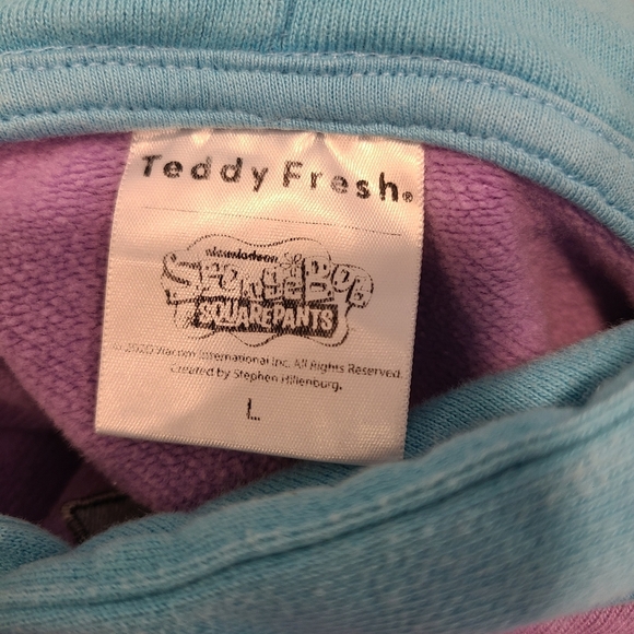 Teddy Fresh x SpongeBob Color Block Hoodie - Picture 5 of 5